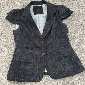 The Limited Collection XS Sleeveless Blazer Jacket Career Work‎ Business